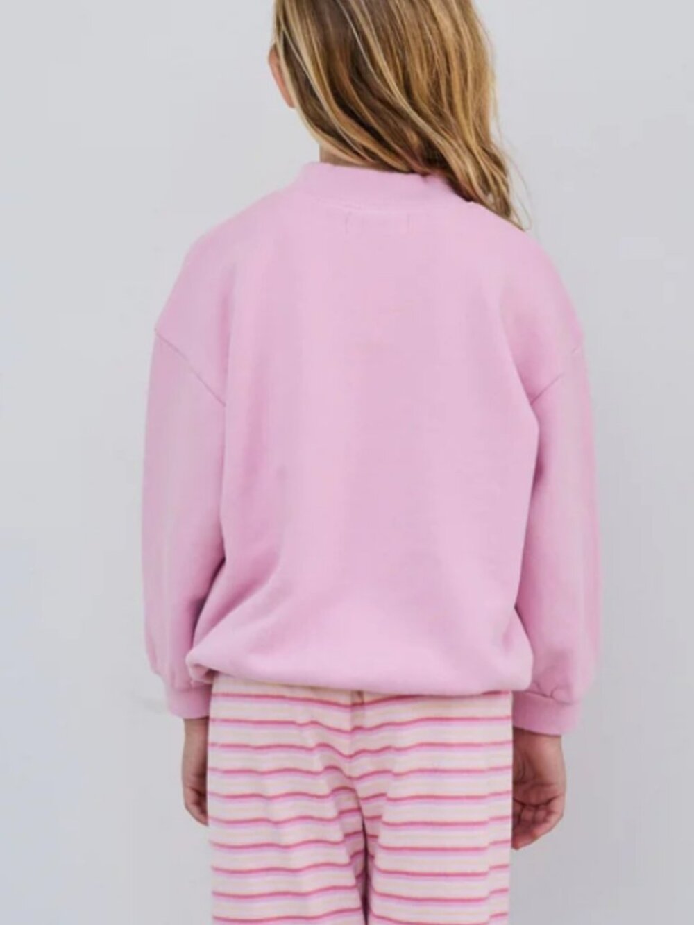 NWT Parke Sweetpea Kids Baby Varsity Mockneck 6-12M Heritage It's a Girl - Picture 7 of 10